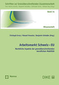 Errass / Friesecke / Schindler |  Arbeitsmarkt Schweiz - EU | Buch |  Sack Fachmedien