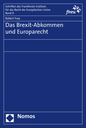 Frau | Das Brexit-Abkommen und Europarecht | Buch | sack.de