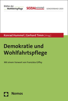Hummel / Timm | Demokratie und Wohlfahrtspflege | Buch | 978-3-8487-6300-9 | sack.de