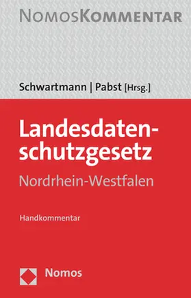 Schwartmann / Pabst |  Landesdatenschutzgesetz Nordrhein-Westfalen | Buch |  Sack Fachmedien