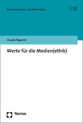 Paganini |  Werte für die Medien(ethik) | Buch |  Sack Fachmedien