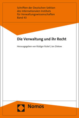 Rubel / Ziekow | Die Verwaltung und ihr Recht | Buch | 978-3-8487-6341-2 | sack.de