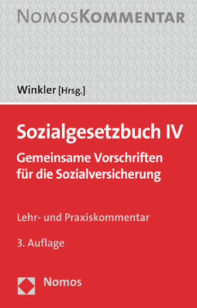 Winkler / Breitkreuz / Lüdtke | Sozialgesetzbuch IV: SGB IV | Buch | 978-3-8487-6357-3 | sack.de
