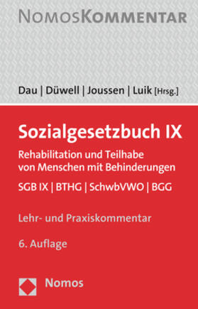 Dau / Düwell / Joussen |  Sozialgesetzbuch IX | Buch |  Sack Fachmedien