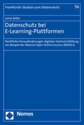 Botta | Botta, J: Datenschutz bei E-Learning-Plattformen | Buch | 978-3-8487-6401-3 | sack.de
