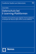 Botta |  Botta, J: Datenschutz bei E-Learning-Plattformen | Buch |  Sack Fachmedien