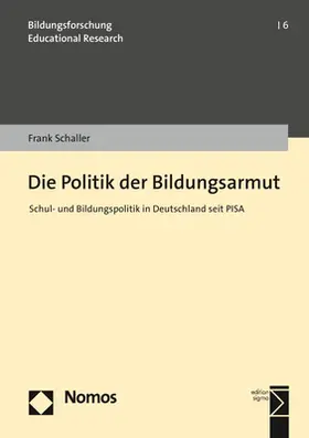 Schaller |  Die Politik der Bildungsarmut | Buch |  Sack Fachmedien