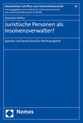 Hefner |  Juristische Personen als Insolvenzverwalter? | Buch |  Sack Fachmedien