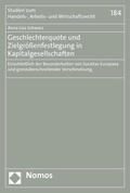 Schwarz |  Schwarz, A: Geschlechterquote und Zielgrößenfestlegung in Ka | Buch |  Sack Fachmedien