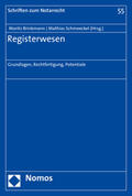 Brinkmann / Schmoeckel |  Registerwesen | Buch |  Sack Fachmedien