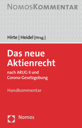 Hirte / Heidel |  Das neue Aktienrecht | Buch |  Sack Fachmedien