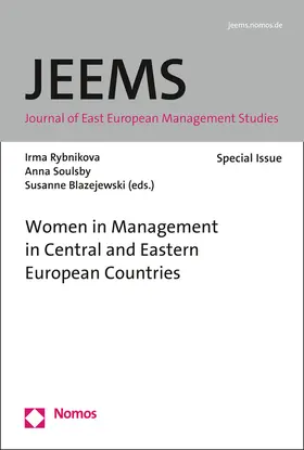 Rybnikova / Soulsby / Blazejewski |  Women in Management in Central and Eastern European Countries | Buch |  Sack Fachmedien