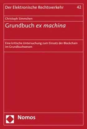 Simmchen |  Grundbuch ex machina | Buch |  Sack Fachmedien