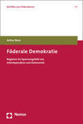 Benz |  Benz, A: Föderale Demokratie | Buch |  Sack Fachmedien