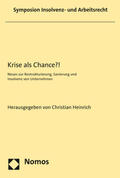 Heinrich |  Krise als Chance?! | Buch |  Sack Fachmedien