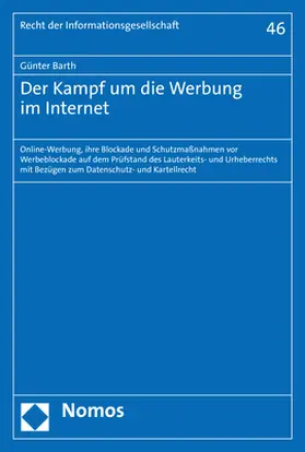 Barth | Der Kampf um die Werbung im Internet | Buch | 978-3-8487-6750-2 | sack.de