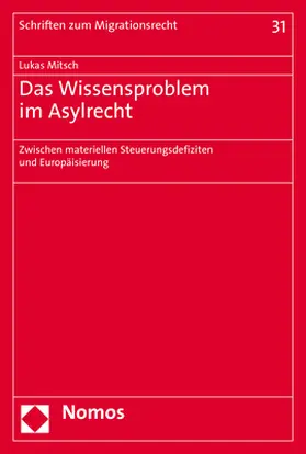 Mitsch | Das Wissensproblem im Asylrecht | Buch | 978-3-8487-6785-4 | www.sack.de