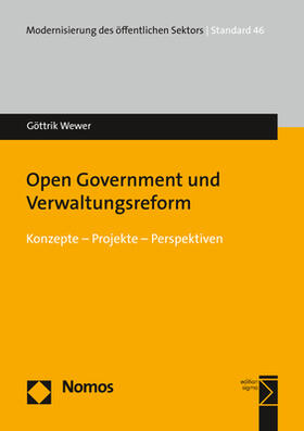 Wewer | Wewer, G: Open Government und Verwaltungsreform | Buch | 978-3-8487-6787-8 | sack.de