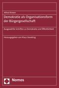 Rinken / Sieveking |  Demokratie als Organisationsform der Bürgergesellschaft | Buch |  Sack Fachmedien