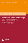 Schellhammer |  Zwischen Phänomenologie und Psychoanalyse | Buch |  Sack Fachmedien