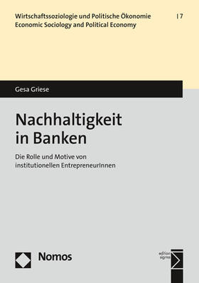 Griese | Griese, G: Nachhaltigkeit in Banken | Buch | 978-3-8487-6836-3 | sack.de