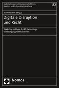 Eifert |  Digitale Disruption und Recht | Buch |  Sack Fachmedien