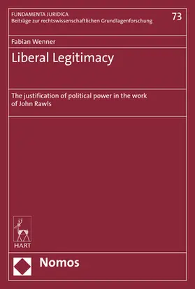 Wenner | Liberal Legitimacy | Buch | 978-3-8487-6867-7 | www.sack.de