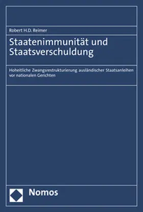 Reimer |  Staatenimmunität und Staatsverschuldung | Buch |  Sack Fachmedien