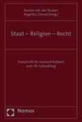 von der Decken / Günzel |  Staat - Religion - Recht | Buch |  Sack Fachmedien