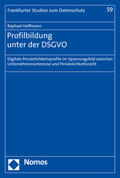 Hoffmann |  Hoffmann, R: Profilbildung unter der DSGVO | Buch |  Sack Fachmedien