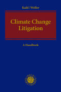 Kahl / Weller |  Climate Change Litigation | Buch |  Sack Fachmedien