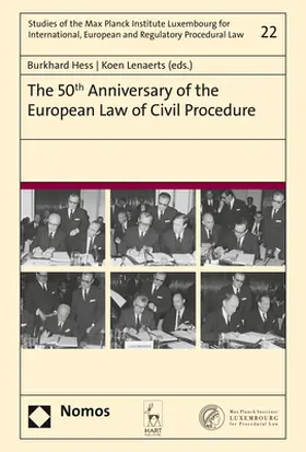 Hess / Lenaerts |  50th Anniversary of the European Law of Civil Procedure | Buch |  Sack Fachmedien