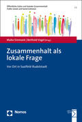 Simmank / Vogel |  Zusammenhalt als lokale Frage | Buch |  Sack Fachmedien