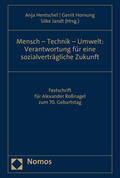 Hentschel / Hornung / Jandt |  Mensch - Technik - Umwelt: Verantwortung für eine sozialvert | Buch |  Sack Fachmedien