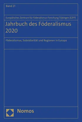 Europäisches Zentrum für Föderalismus-Forschung Tübingen (EZFF) | Jahrbuch des Föderalismus 2020 | Buch | 978-3-8487-7020-5 | www.sack.de