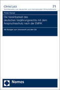 Kienast |  Kienast, F: Vereinbarkeit des deutschen Verjährungsrechts mi | Buch |  Sack Fachmedien