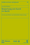 Boecken |  Boecken, H: Bewertung von Kunst im Recht | Buch |  Sack Fachmedien