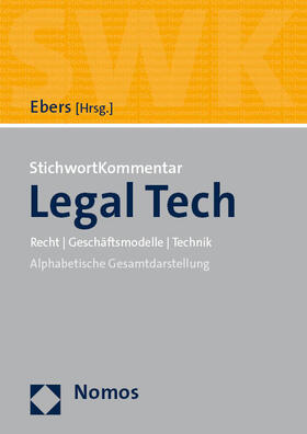 Ebers | StichwortKommentar Legal Tech | Buch | sack.de