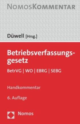 Düwell | Betriebsverfassungsgesetz | Buch | 978-3-8487-7186-8 | sack.de