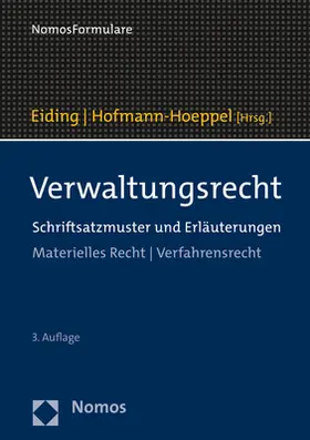 Eiding / Hofmann-Hoeppel |  Verwaltungsrecht | Buch |  Sack Fachmedien