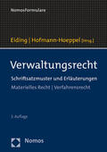 Eiding / Hofmann-Hoeppel |  Verwaltungsrecht | Buch |  Sack Fachmedien