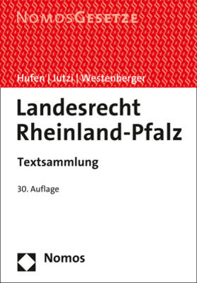 Hufen / Jutzi / Westenberger | Landesrecht Rheinland-Pfalz | Buch | 978-3-8487-7211-7 | sack.de