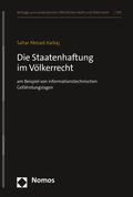 Moradi Karkaj |  Moradi Karkaj, S: Staatenhaftung im Völkerrecht | Buch |  Sack Fachmedien