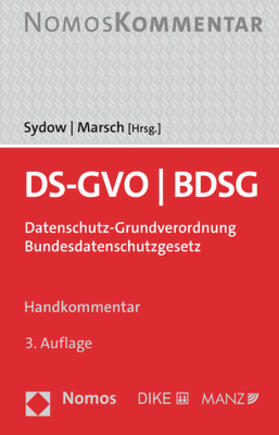 Sydow / Marsch |  DS-GVO - BDSG | Buch |  Sack Fachmedien