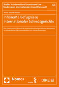 Holzer |  Holzer, A: Inhärente Befugnisse internationaler Schiedsgeric | Buch |  Sack Fachmedien