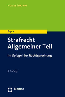Puppe |  Strafrecht Allgemeiner Teil | Buch |  Sack Fachmedien