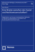 Busch |  Busch, K: Brücke zwischen den Sozial- und Rechtswissenschaft | Buch |  Sack Fachmedien