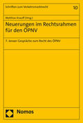 Knauff |  Neuerungen im Rechtsrahmen für den ÖPNV | Buch |  Sack Fachmedien