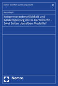 Feyhl |  Feyhl, M: Konzernverantwortlichkeit und Konzernprivileg im E | Buch |  Sack Fachmedien