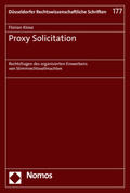 Klose |  Klose, F: Proxy Solicitation | Buch |  Sack Fachmedien